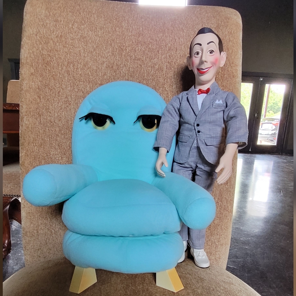 Vintage 1987 Talking PeeWee Herman doll with Puppet Chairy - Picture 3 of 3